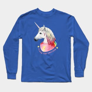 Flash the unicorn Long Sleeve T-Shirt